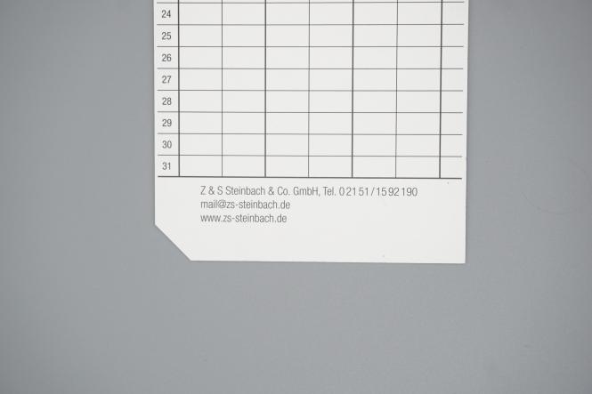 Stempelkarte Seiko QR-350 / QR-550